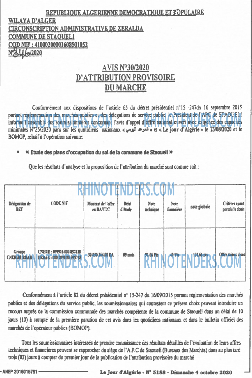 Le Jour d'Algérie