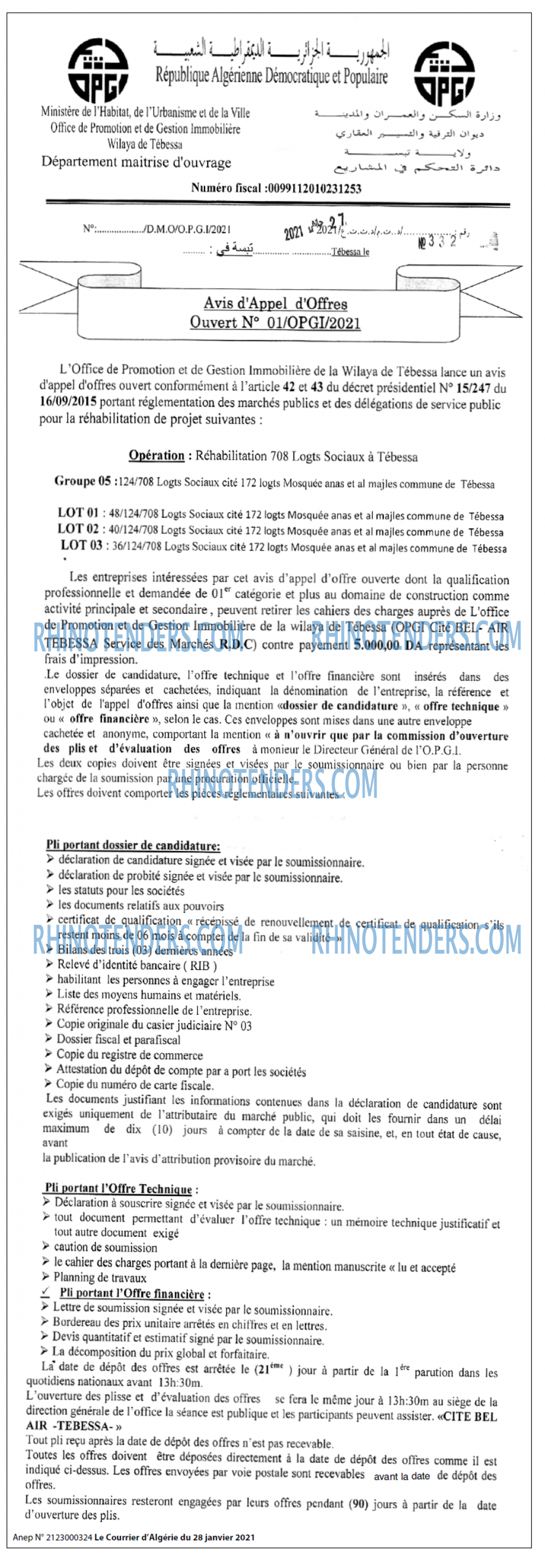 Le Courrier d'Algerie