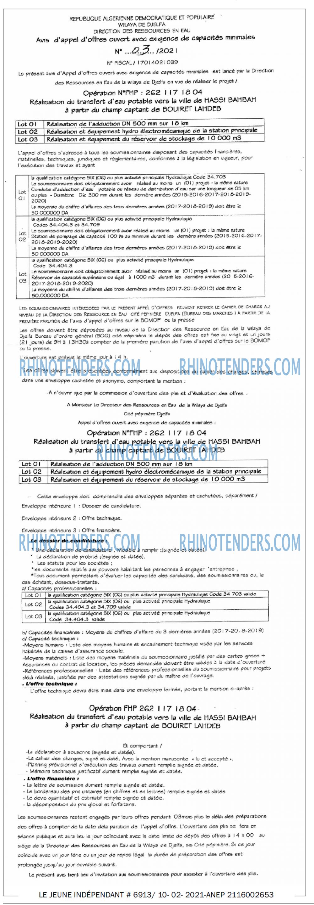 Jeune Independant