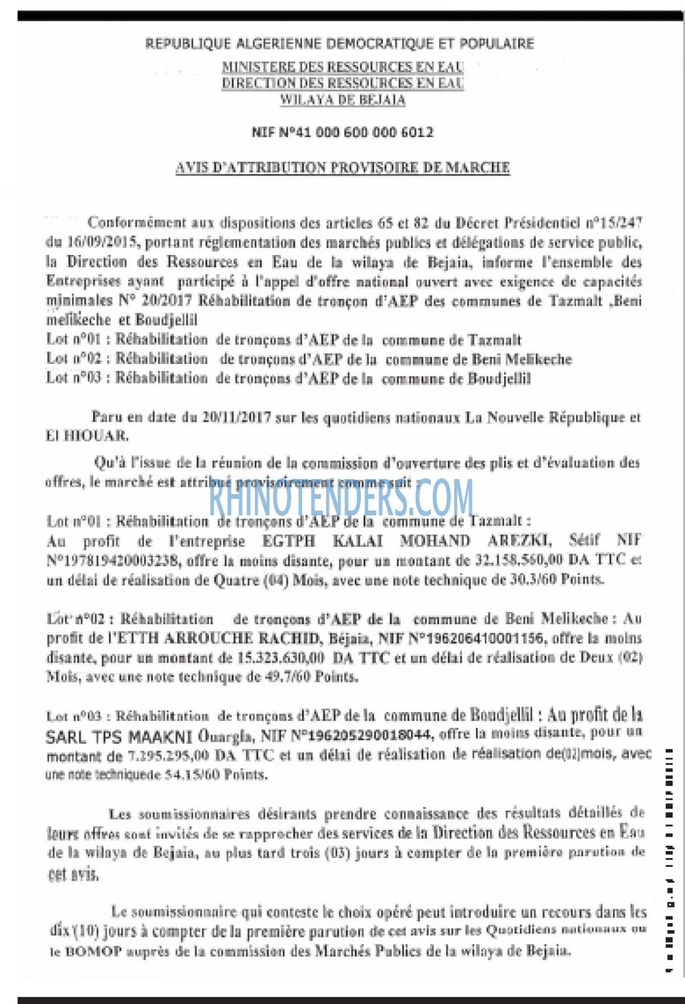 NOUVELLE REPUBLIQUE