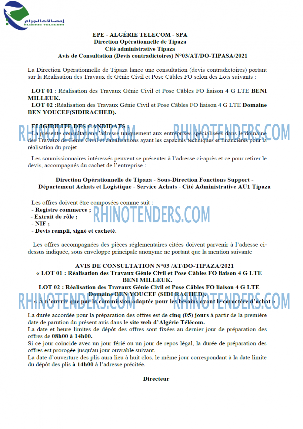 Algérie Télécom
