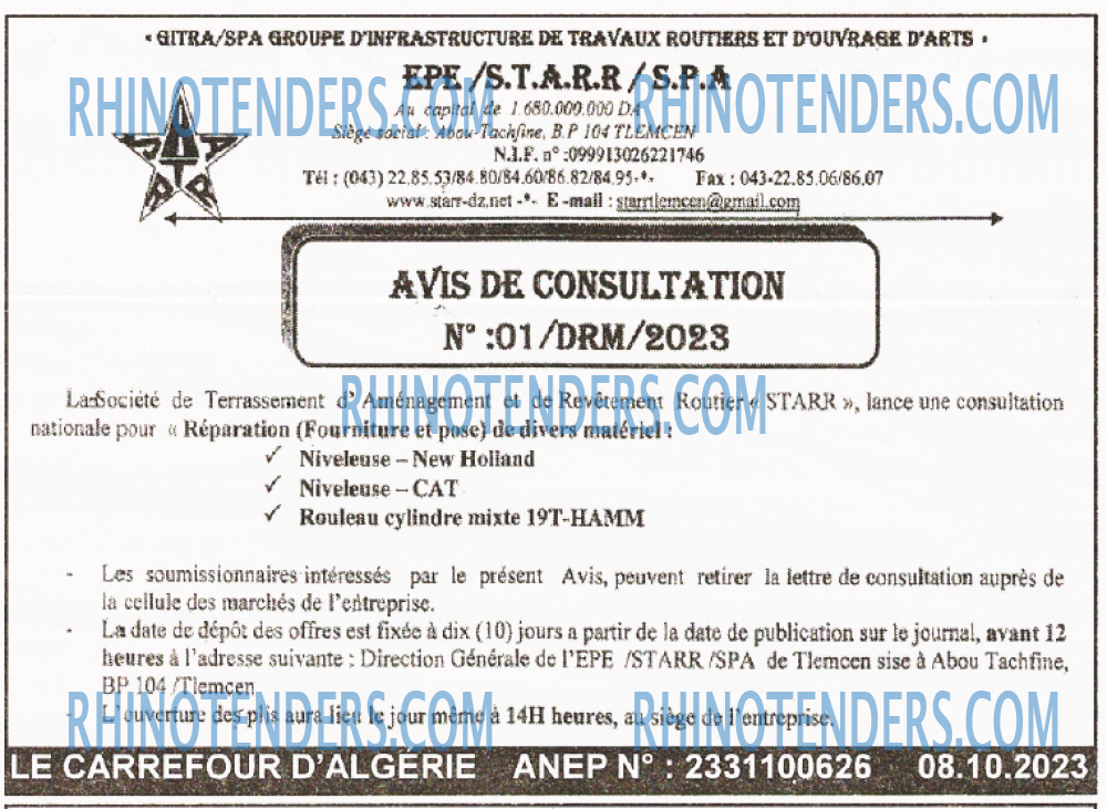 Le Carrefour d'Algérie