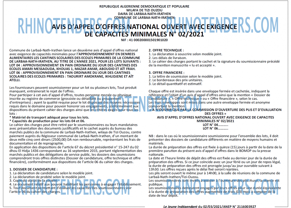Jeune Independant