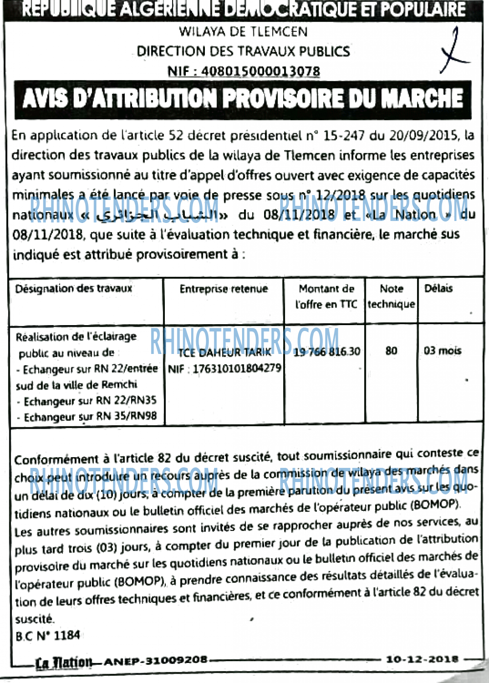 LA NATION ARABE