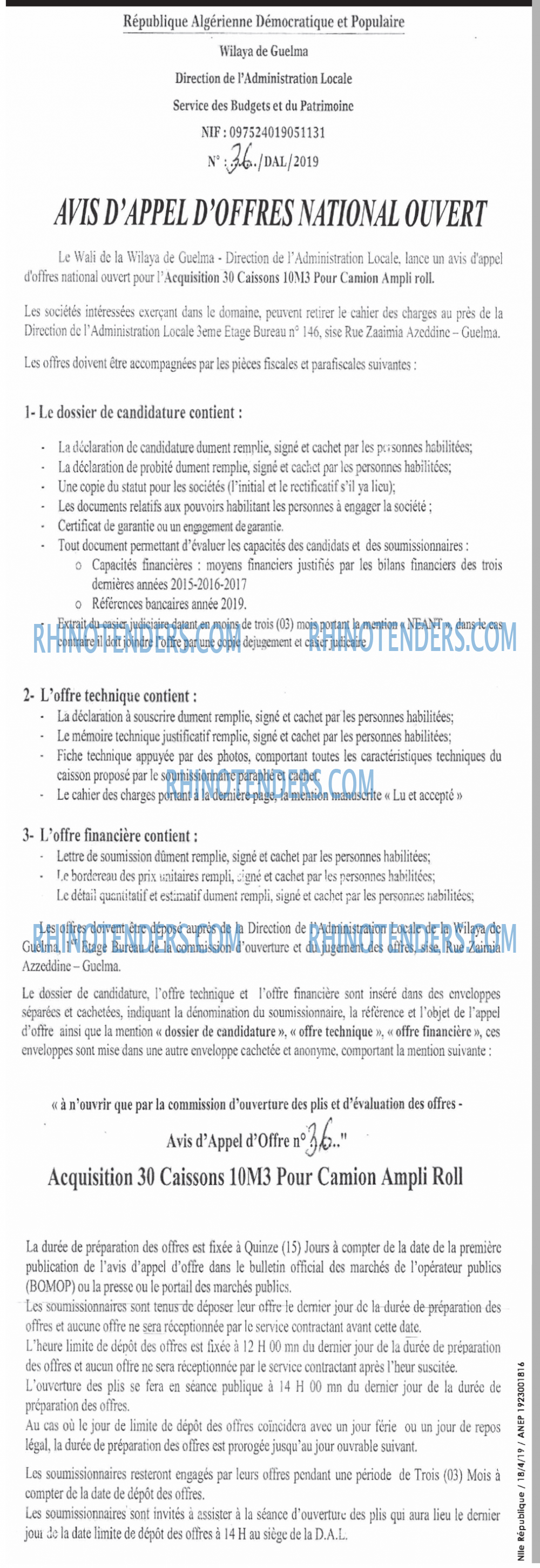 NOUVELLE REPUBLIQUE