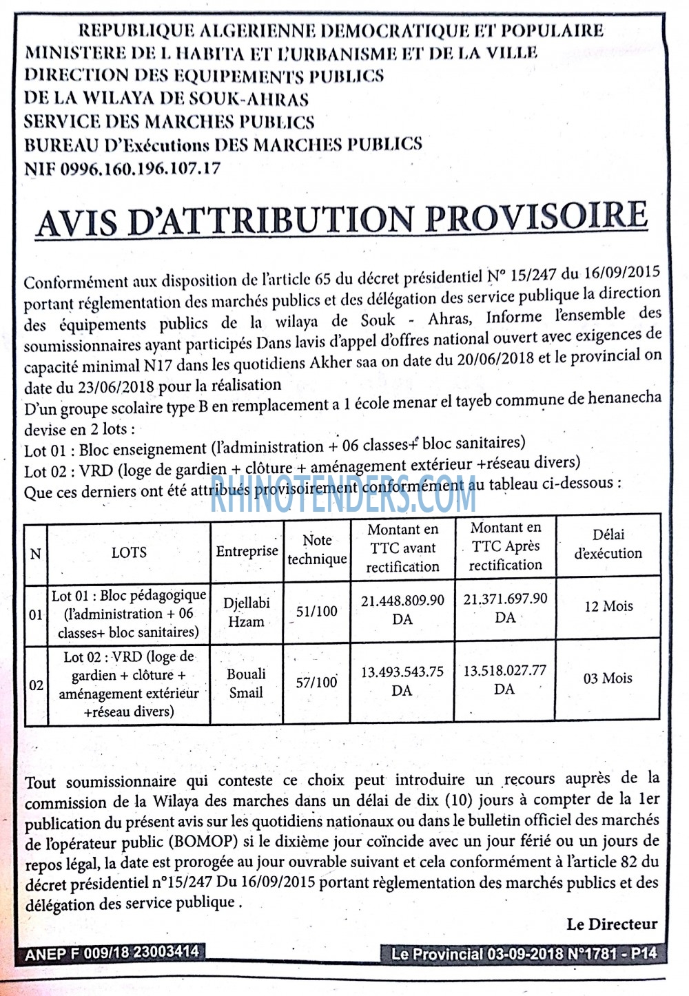 LE PROVINCIAL