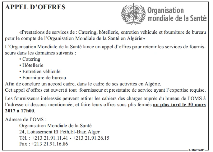 LE SOIR D'ALGERIE