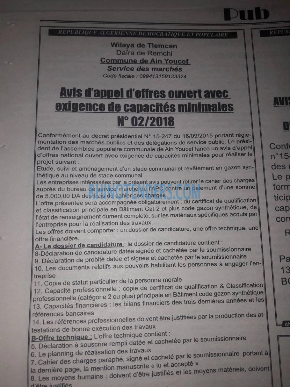 ALGERIE PRESSE