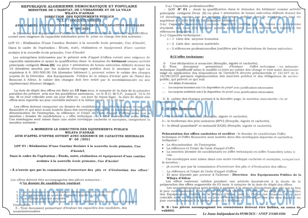 Jeune Independant