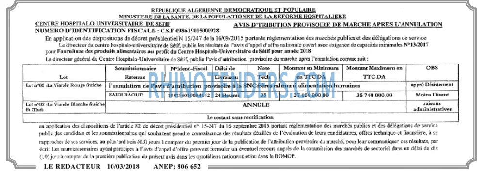 LE REDACTEUR