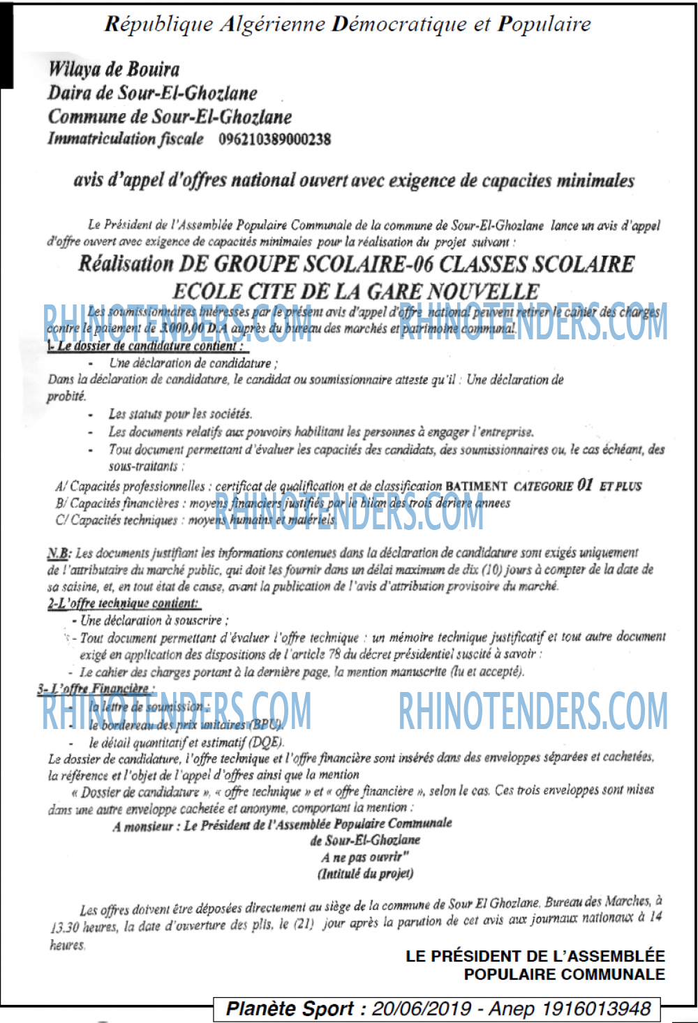 PLANETE SPORT