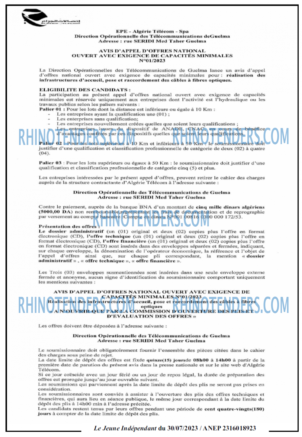 Jeune Independant
