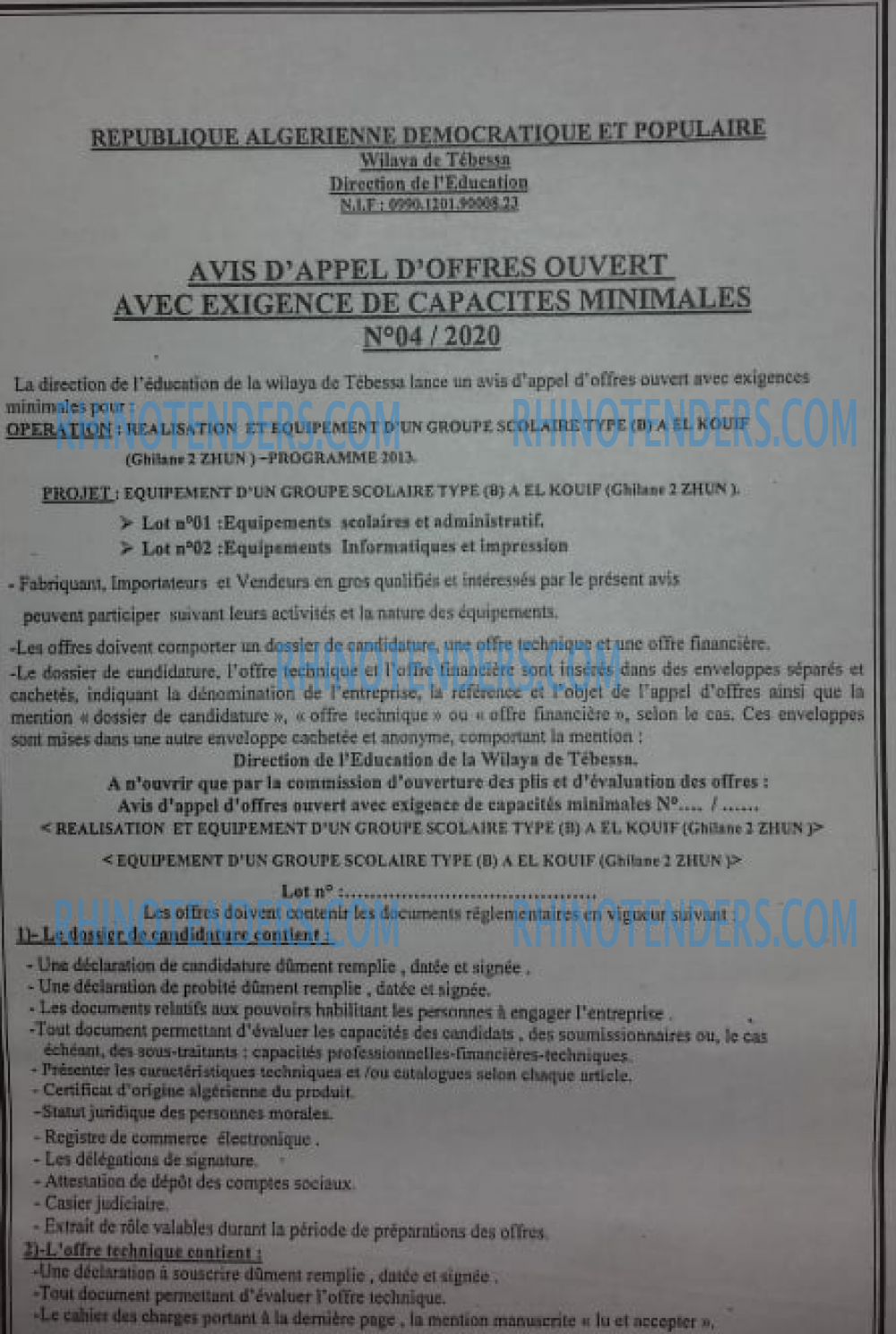 SEYBOUSSE TIMES