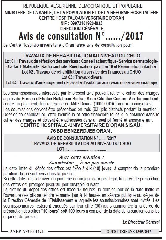 ouest TRIBUNE