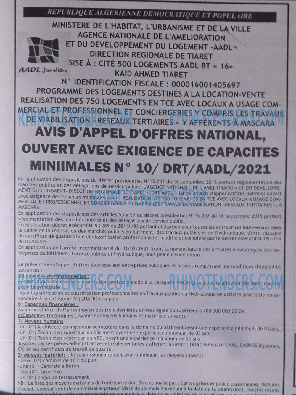 ALGERIE PRESSE