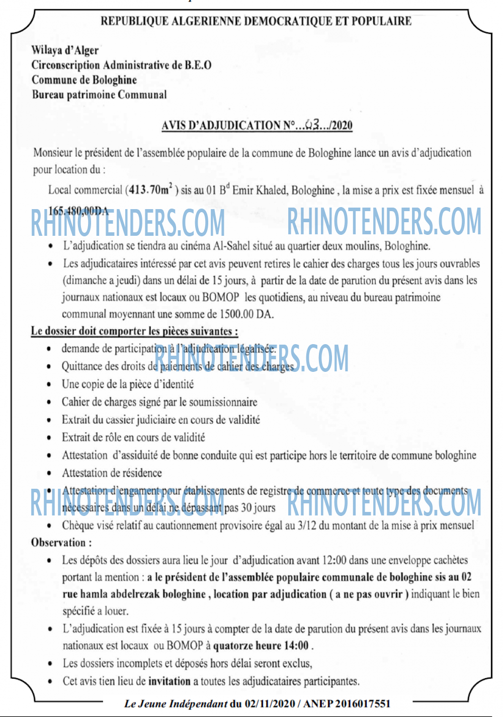 Jeune Independant