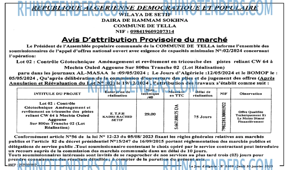 Le Jour d'Algérie