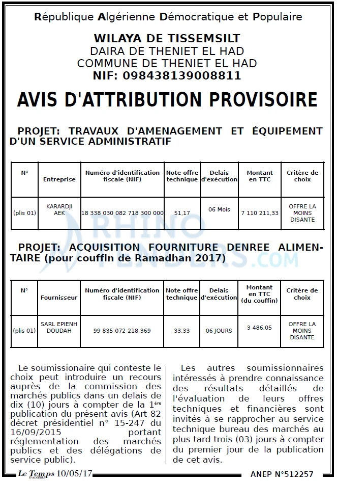La Tribune