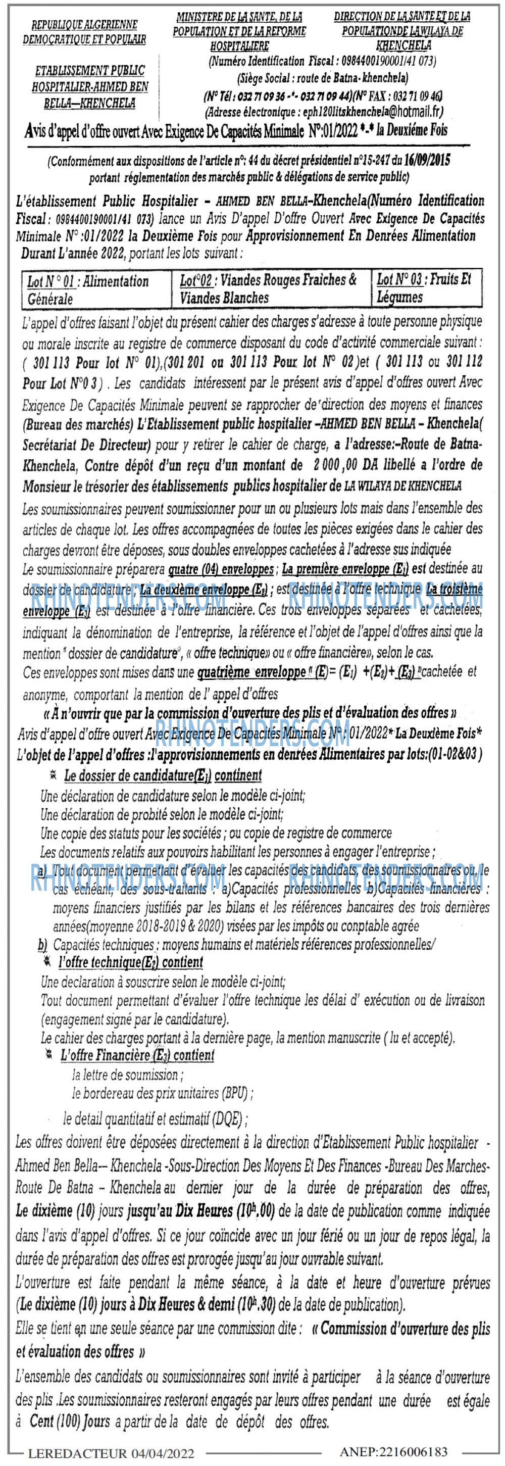 LE REDACTEUR