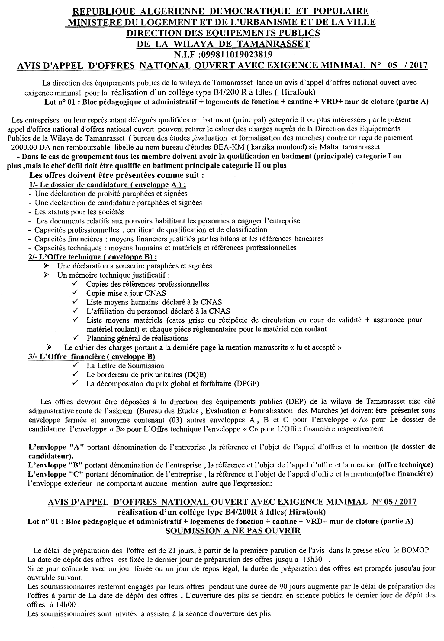 Le Chiffre d'Affaires