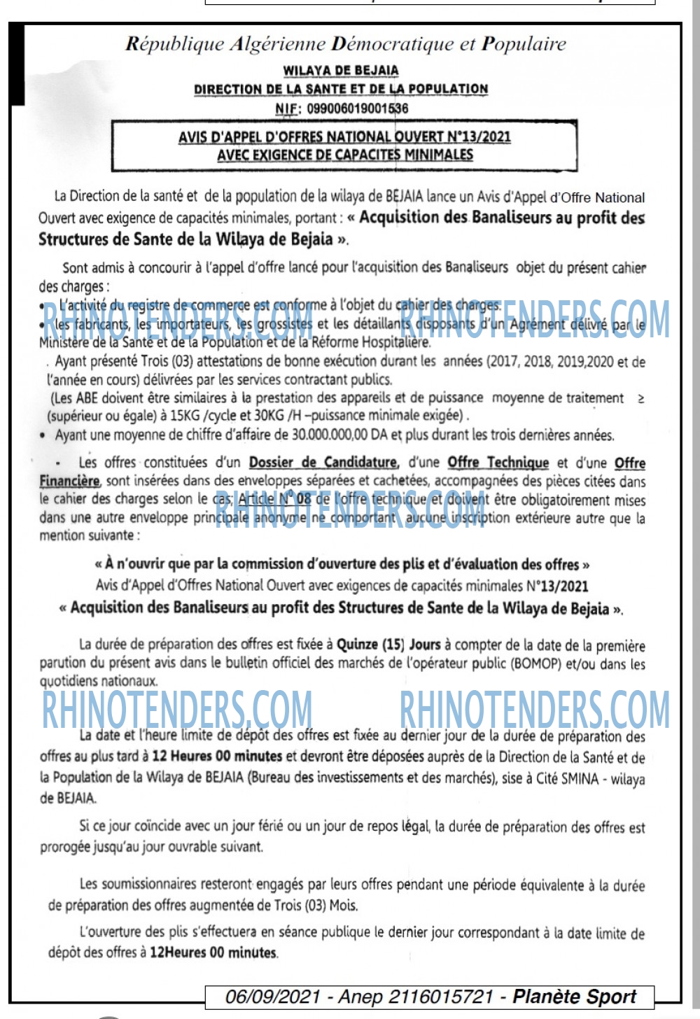 PLANETE SPORT