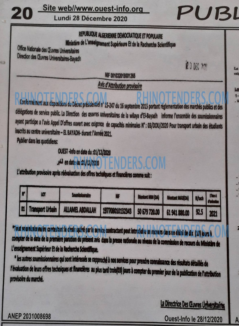 OUEST INFO