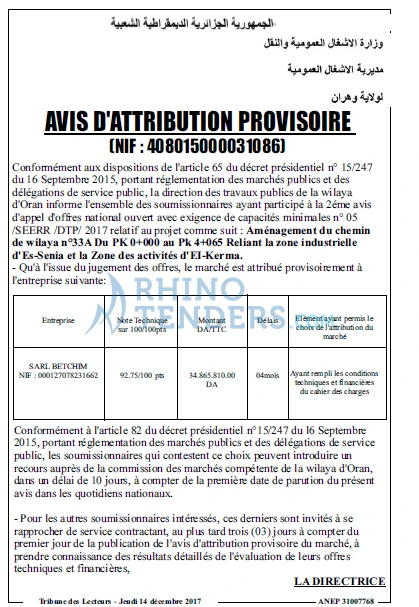 TRIBUNE DES LECTEURS