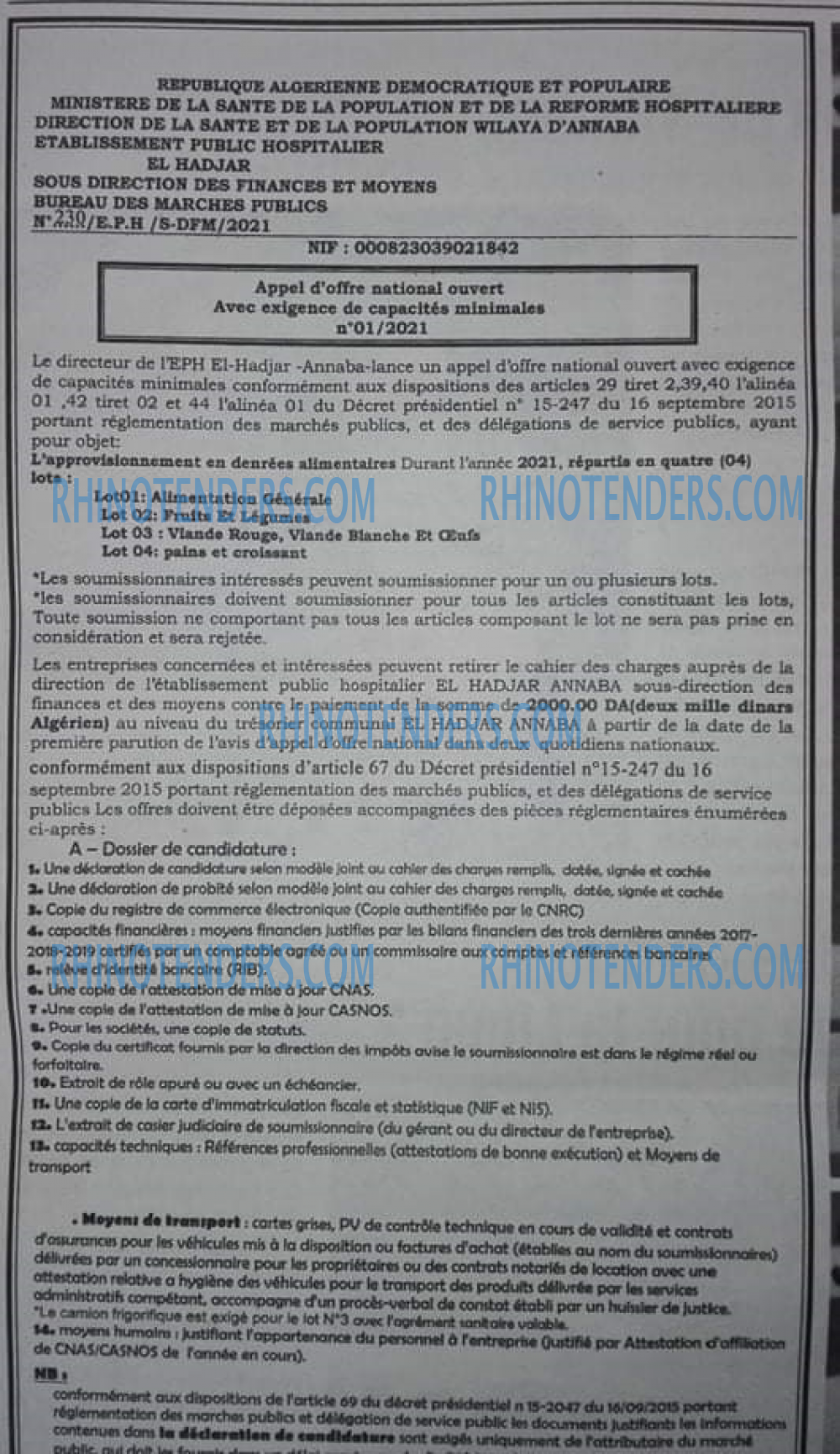 SEYBOUSSE TIMES