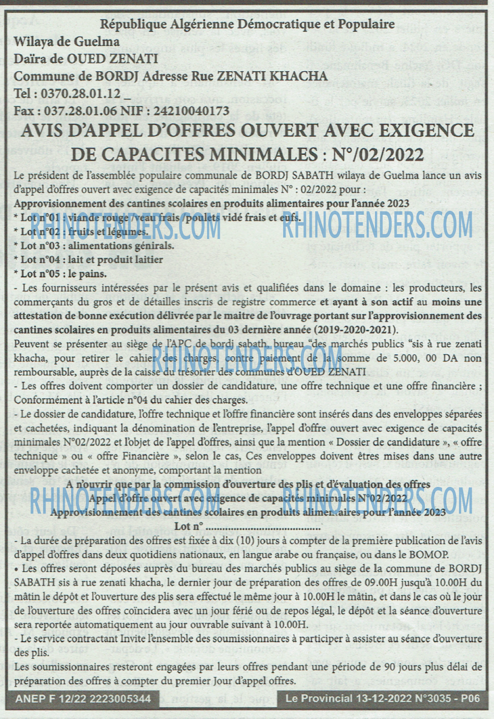 LE PROVINCIAL