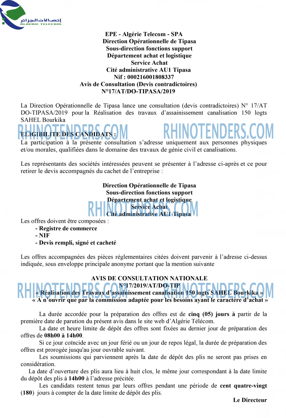 Algérie Télécom