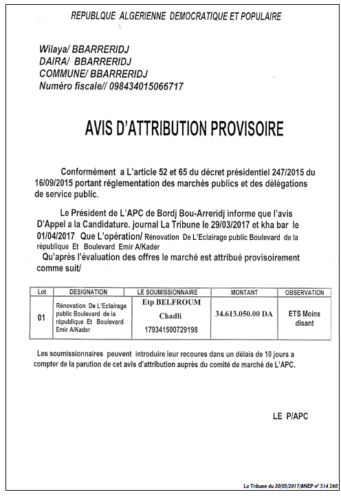 La Tribune