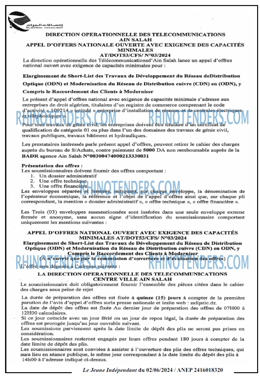 Jeune Independant