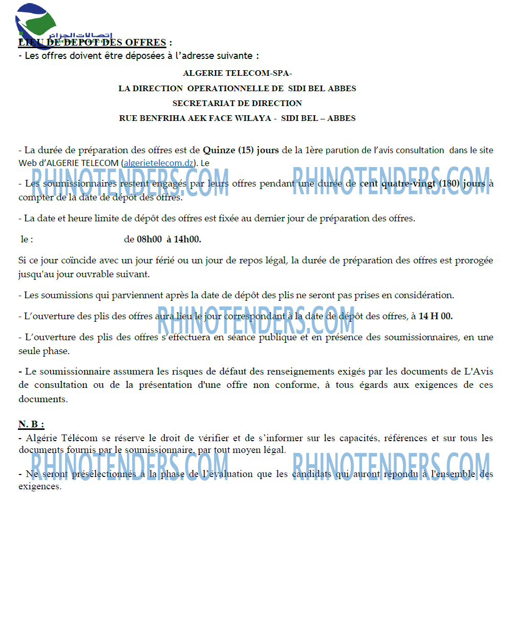 Algérie Télécom
