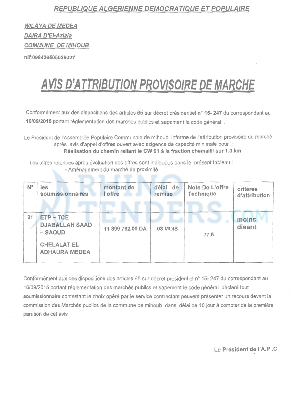 La Tribune