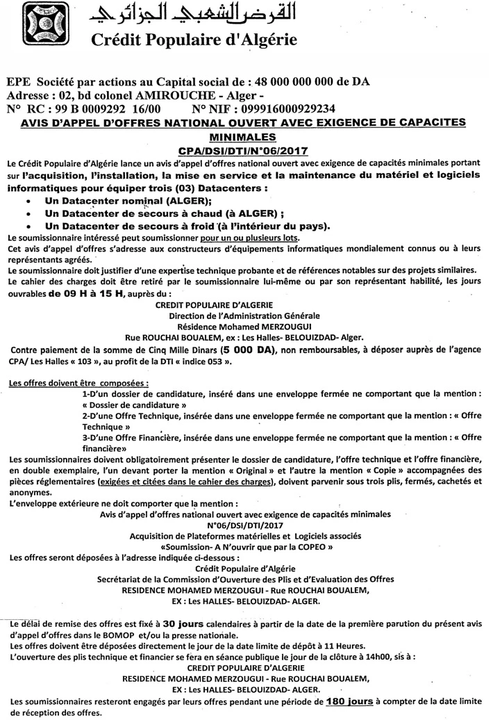 LE SOIR D'ALGERIE