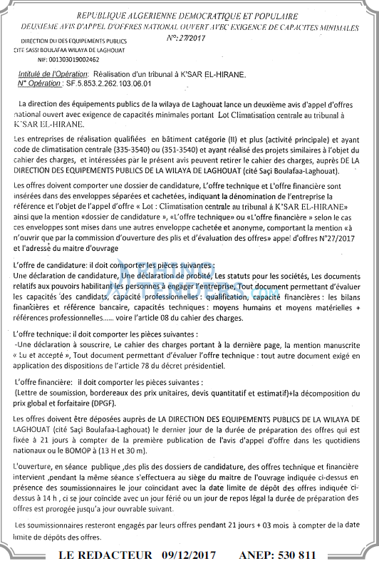 LE REDACTEUR