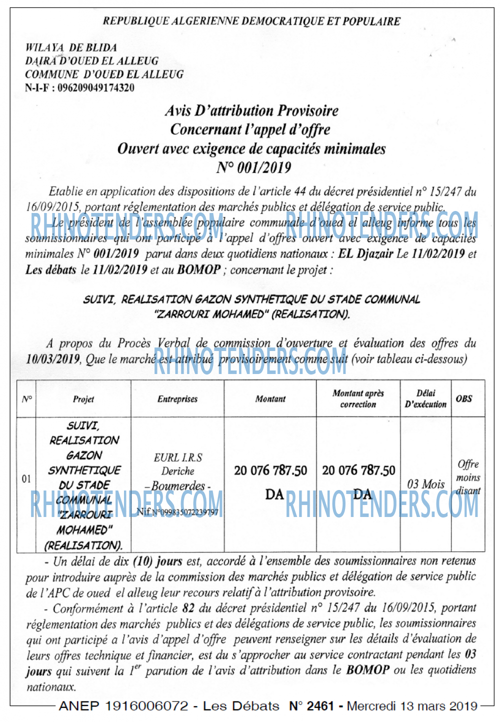 Les Debats