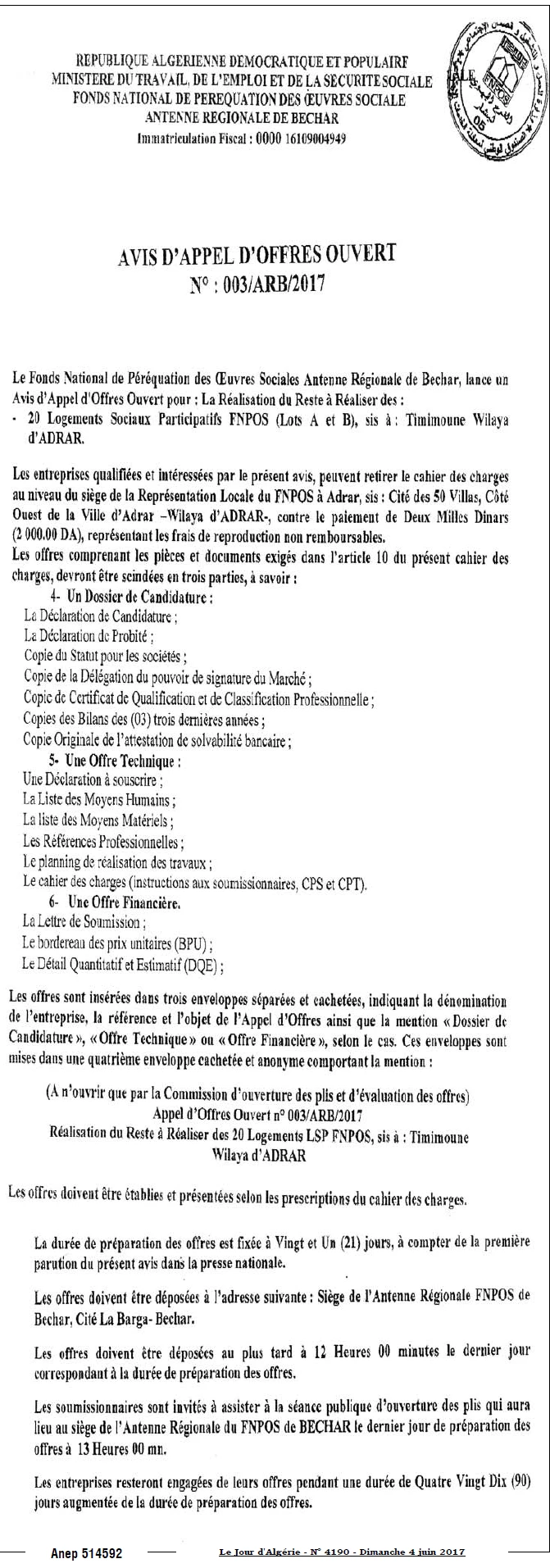 Le Jour d'Algérie