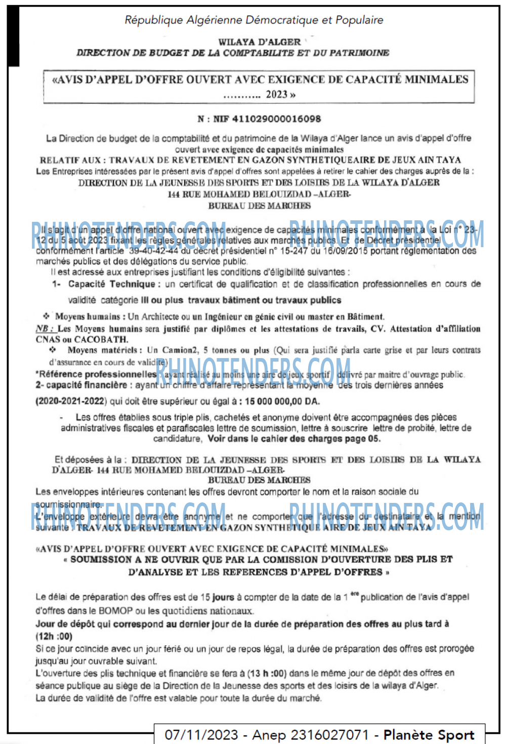 PLANETE SPORT