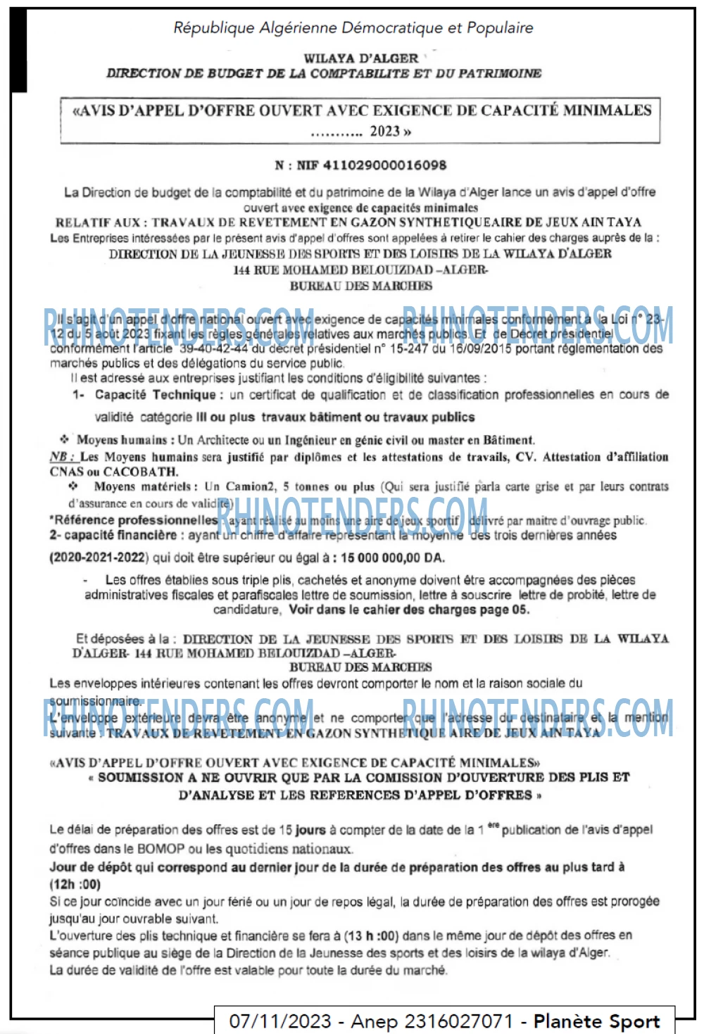 PLANETE SPORT