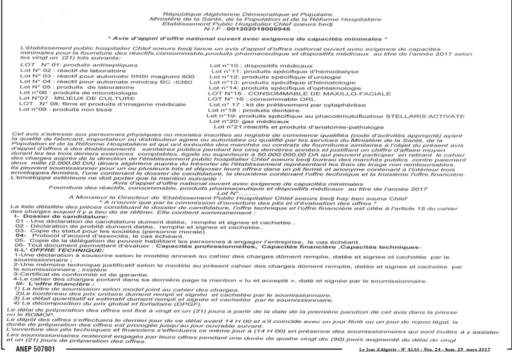 Le Jour d'Algérie