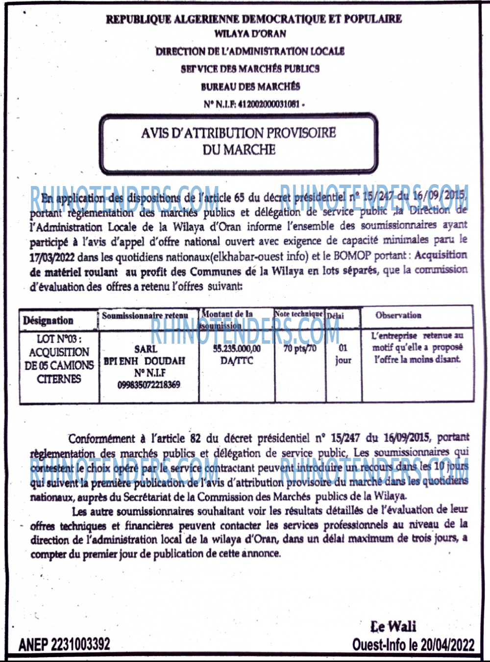 OUEST INFO