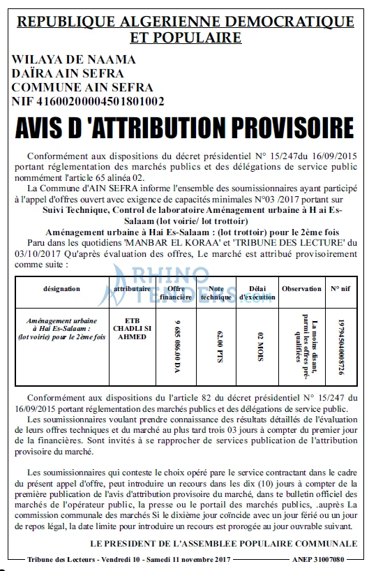 TRIBUNE DES LECTEURS