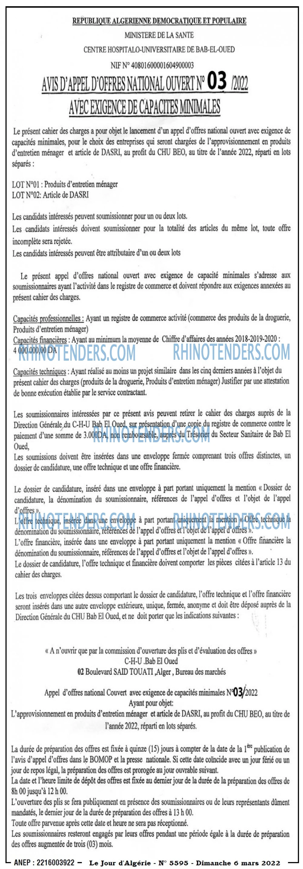 Le Jour d'Algérie