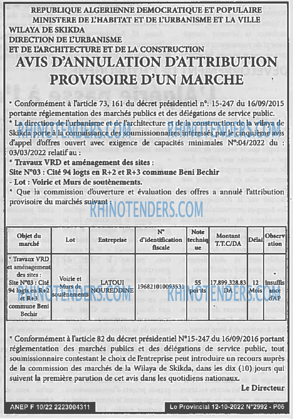 LE PROVINCIAL