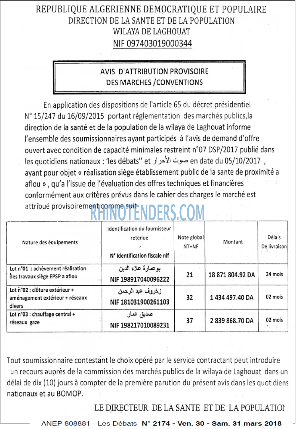 Les Debats