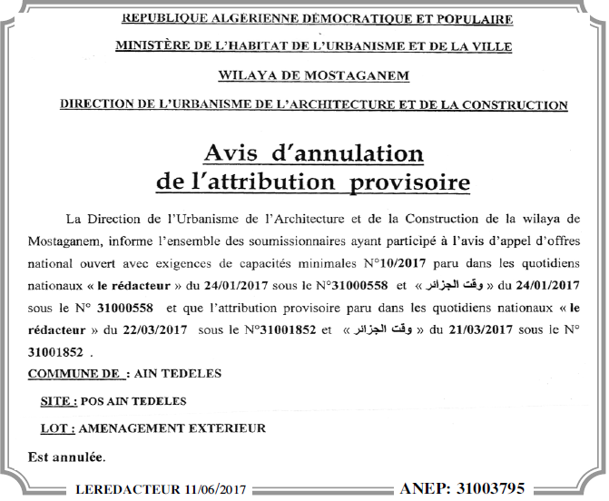 LE REDACTEUR