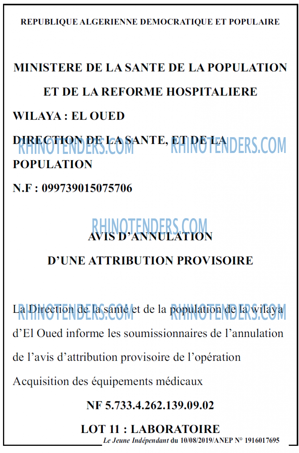 Jeune Independant