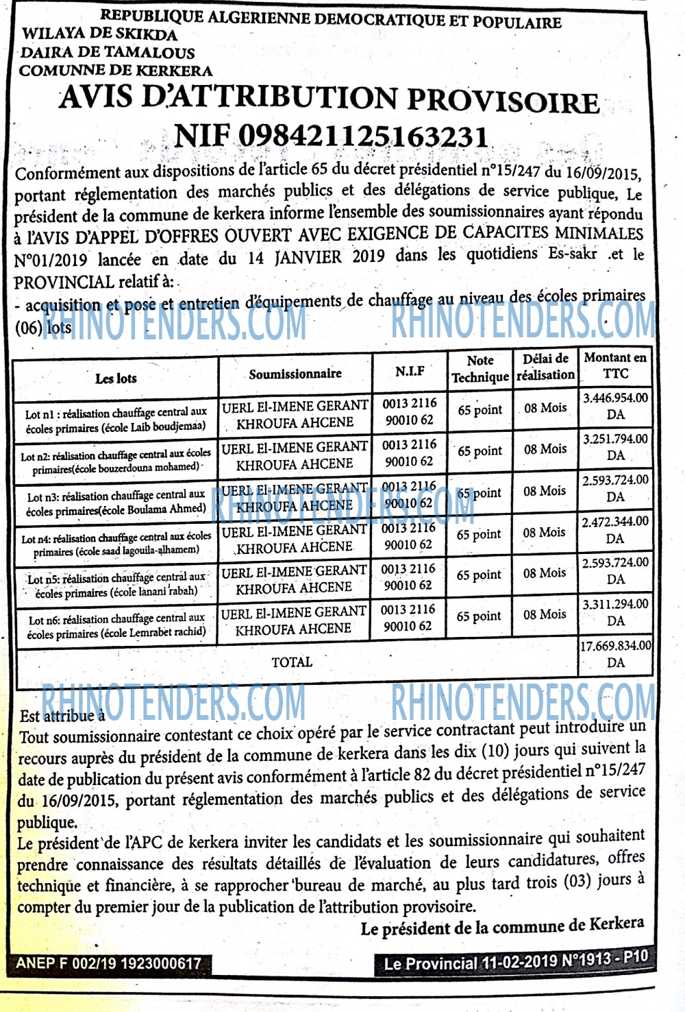 LE PROVINCIAL