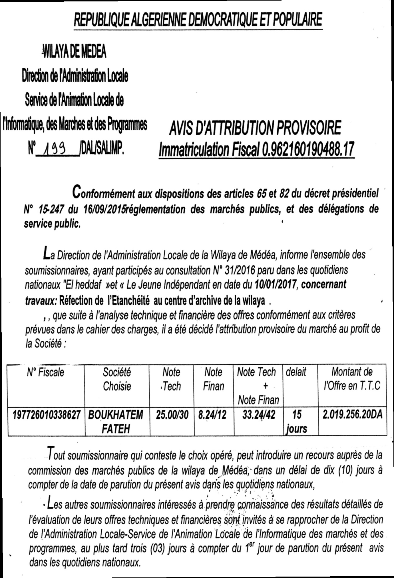 Le jeune indépendant